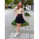 LÉNA fekete alj