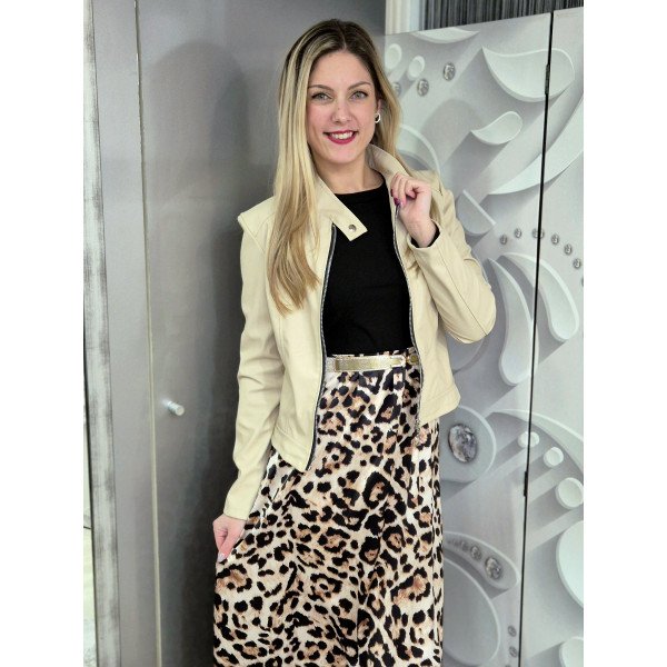 NADIN bézs tavaszi kabátka