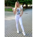 DIANA fehér nadrág