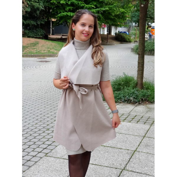BREE bézs mellény