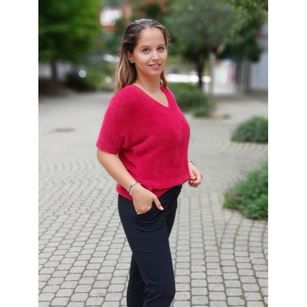 LAURA meggypiros felső