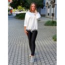 NINA fehér pulóver