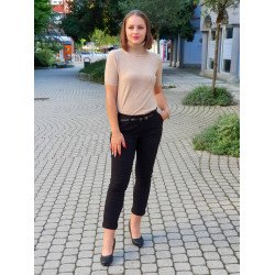BONA fekete nadrág