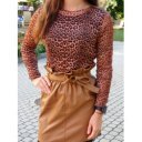 ZSÉDA leopárd mintás felső