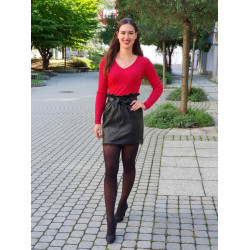 REBY bordó kötött felső ŐSZI ÚJDONSÁGOK