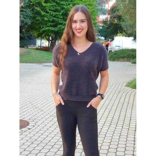 LAURA  sötétszürke felső