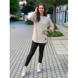 AUDRY bézs tunika ŐSZI ÚJDONSÁGOK