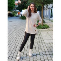 AUDRY bézs tunika ŐSZI ÚJDONSÁGOK