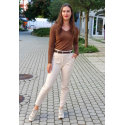 MAONA barna kötött felső ŐSZI ÚJDONSÁGOK