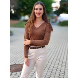 MAONA barna kötött felső ŐSZI ÚJDONSÁGOK