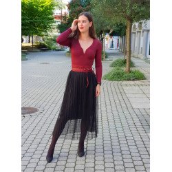 SÍRIA feket tüll alj ŐSZI ÚJDONSÁGOK/ nadrágok/aljak