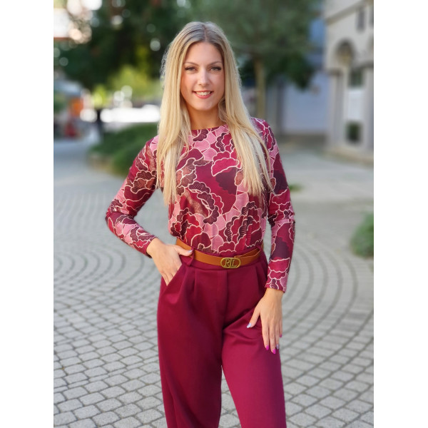 HANNA mintás felső