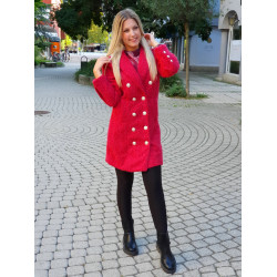 ZIVA bordó szövetkabát ŐSZI ÚJDONSÁGOK