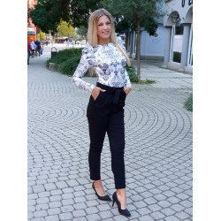 KIKIRIKI szürke mintás felső ŐSZI ÚJDONSÁGOK