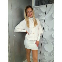 LÉNA krém poncsó
