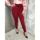 TERRA bordó nadrág