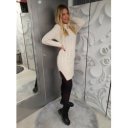 VIVA bézs kötött ruha