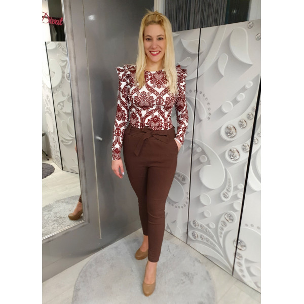 KIKIRIKI mintás felső