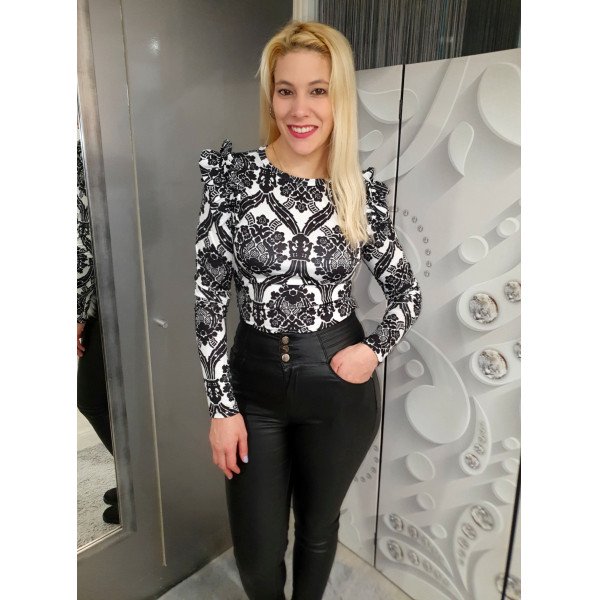 KIKIRIKI mintás felső