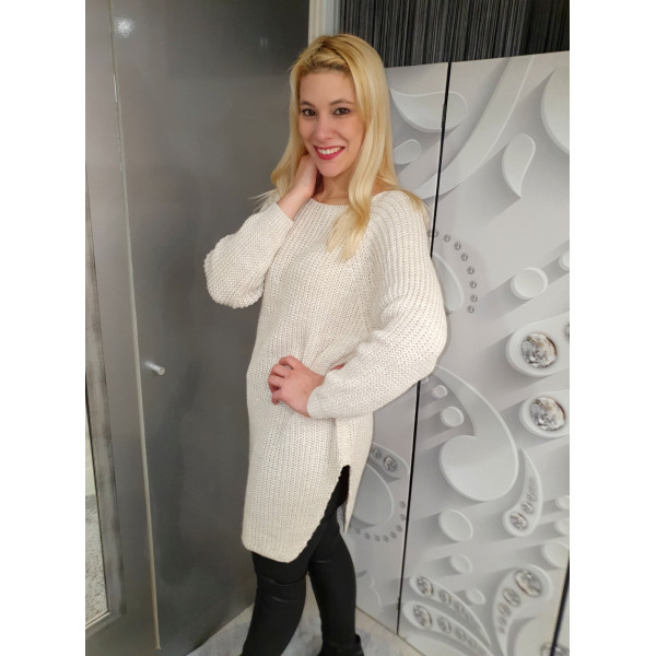 DARYA bézs kötött tunika