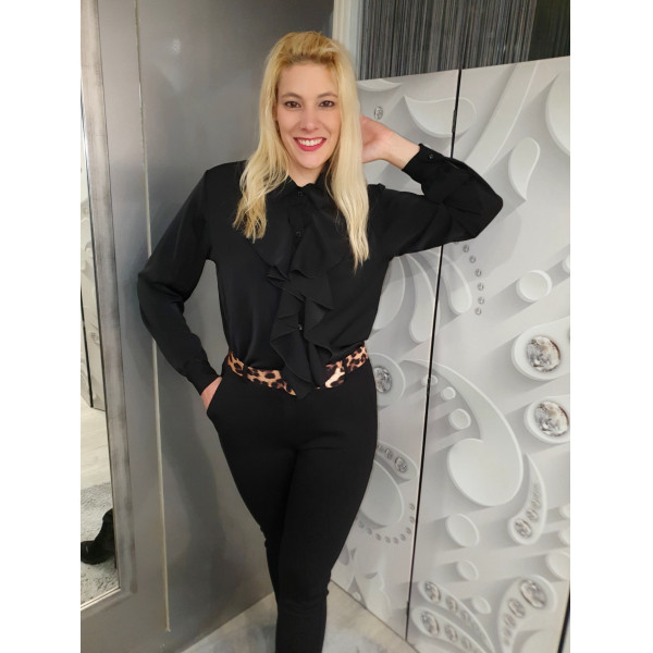 ELISE fekete nadrág