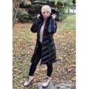 VALENTINA fekete télikabát