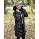 VALENTINA fekete télikabát