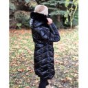 VALENTINA fekete télikabát