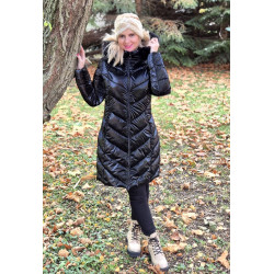 VALENTINA fekete télikabát ŐSZI ÚJDONSÁGOK