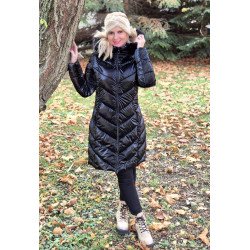 VALENTINA fekete télikabát ŐSZI ÚJDONSÁGOK