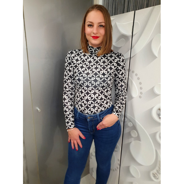 MONIC mintás garbó