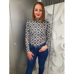 MONIC mintás garbó