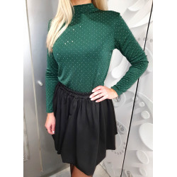 DIVINA zöld köves felső