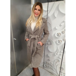 PEARY barnásszürke kabát ŐSZI/TÉLI ÚJDONSÁGOK