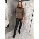 RE-DRESS fekete bős hatású nadrág