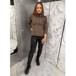 RE-DRESS fekete bős hatású nadrág ŐSZI/TÉLI ÚJDONSÁGOK/ nadrágok/aljak