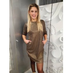 LEJKA barna-arany ruha ŐSZI ÚJDONSÁGOK