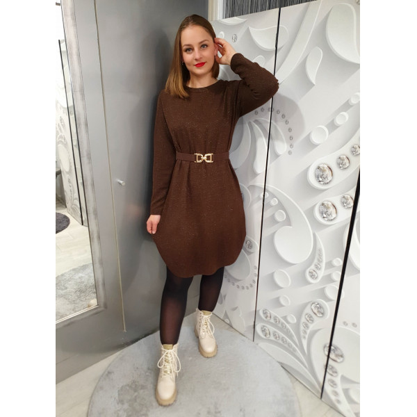 RASE csokibarna ruha