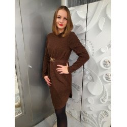 RASE csokibarna ruha ŐSZI/TÉLI ÚJDONSÁGOK