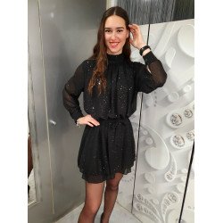 LARINA fekete alkalmi ruha ŐSZI/TÉLI ÚJDONSÁGOK