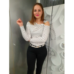 HOLLY pöttyös felső ÚJ TAVASZI KOLLEKCIÓ