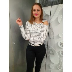 HOLLY pöttyös felső ÚJ TAVASZI KOLLEKCIÓ