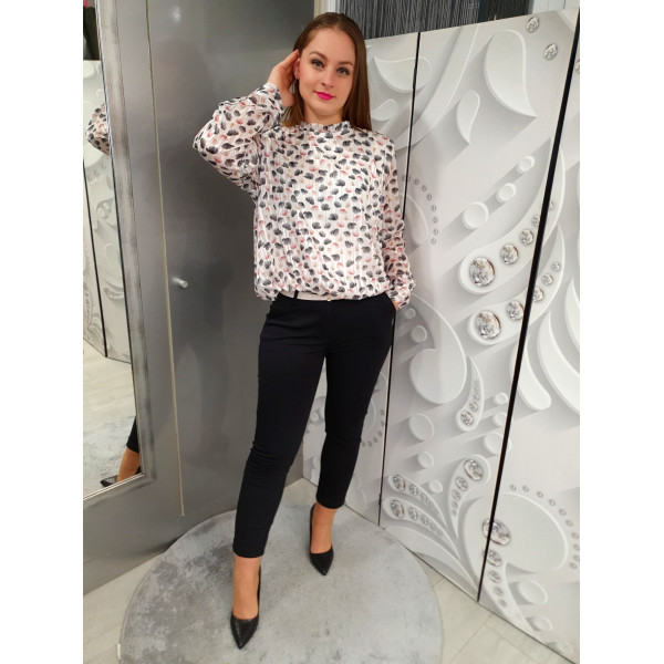 RÓZY virágmintás felső