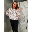 RÓZY virágmintás felső