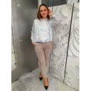 RÓZY virágmintás felső