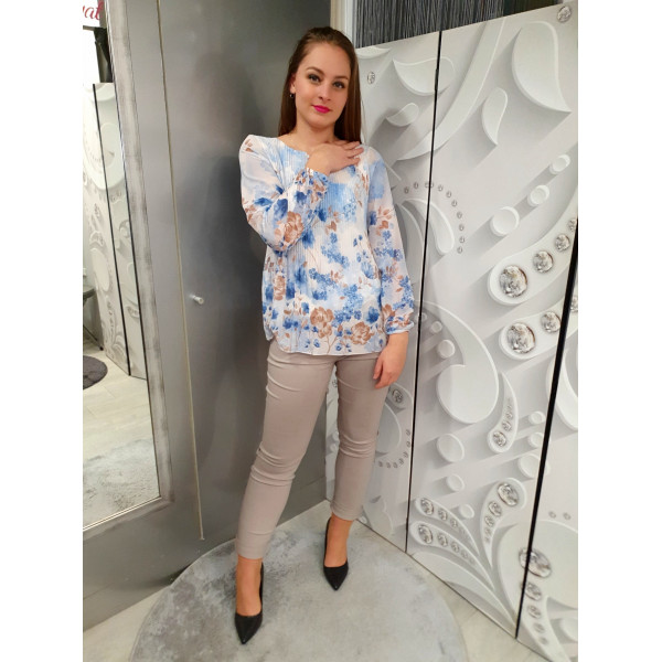 BELLE virágmintás felső