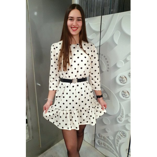 LILIEN pöttyös ruha