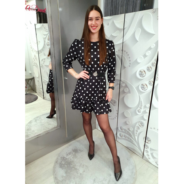 LILIEN pöttyös ruha