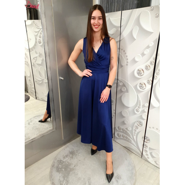 VIVIENNE sötétkék alkalmi ruha