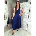 VIVIENNE sötétkék alkalmi ruha
